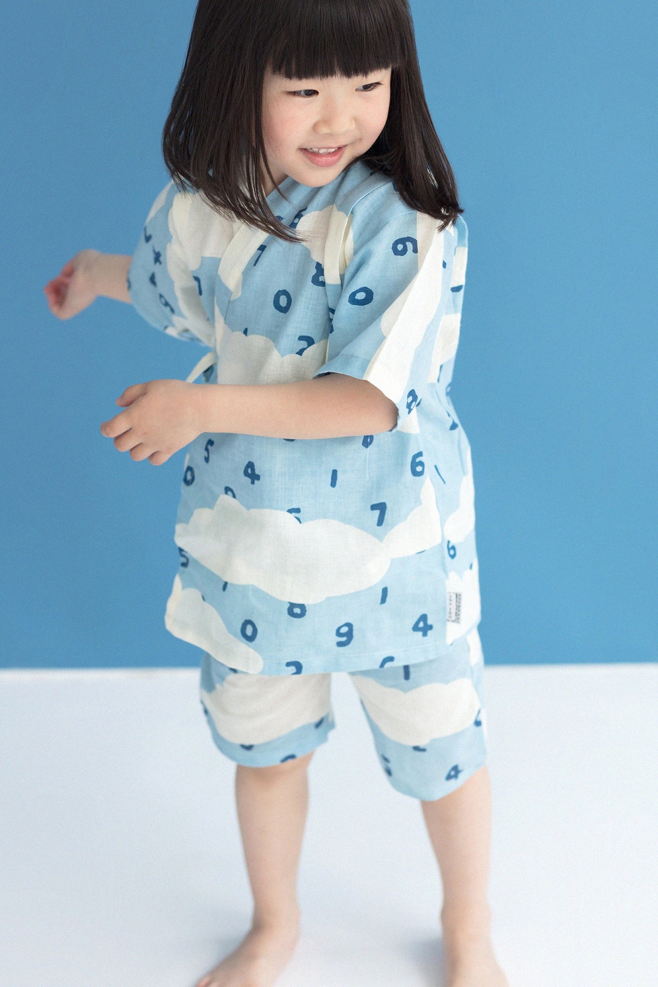 ●Isemomen Cotton Jinbei Set／SO-SU-U in Clouds