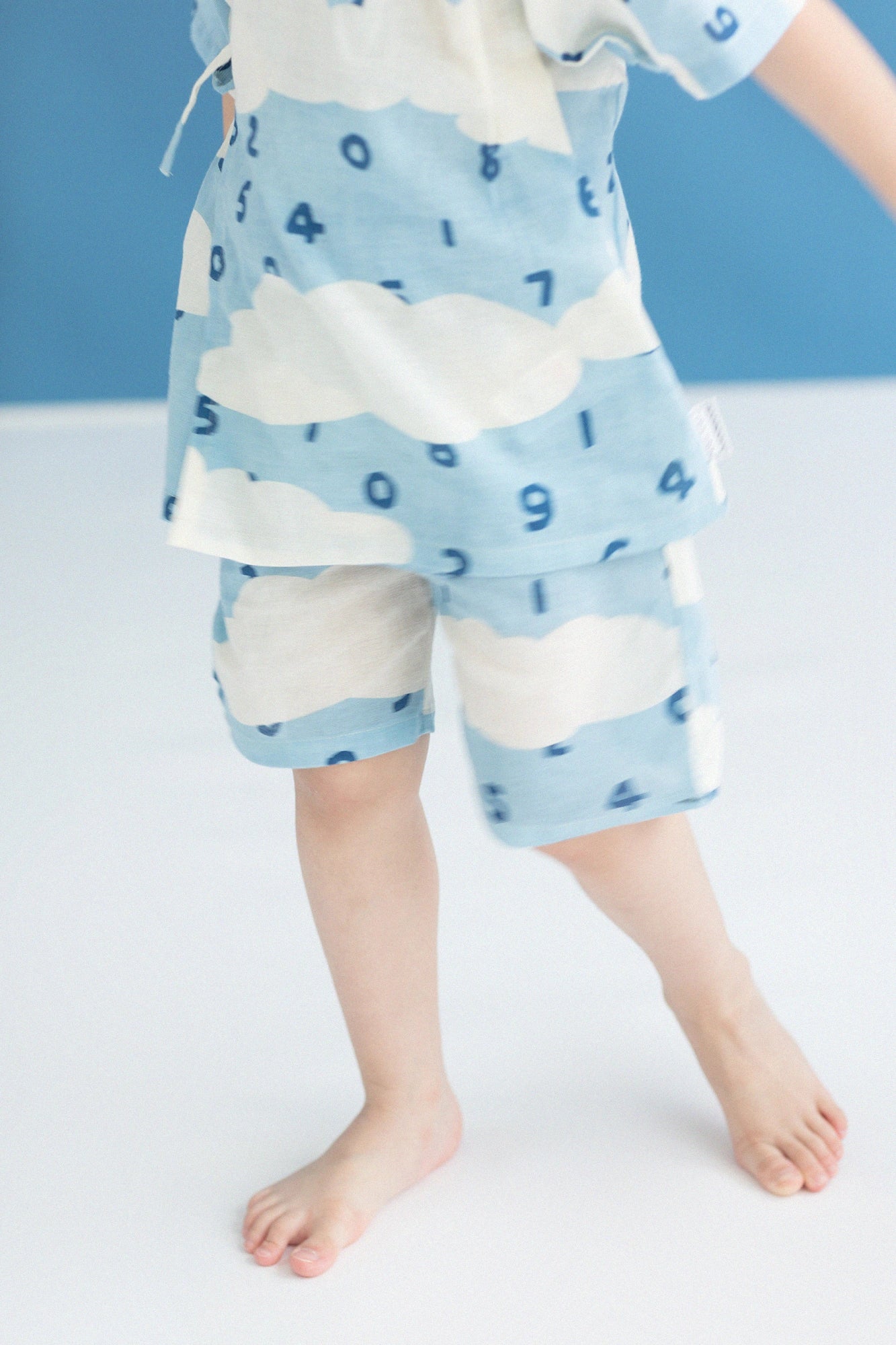 ●Isemomen Cotton Jinbei Set／SO-SU-U in Clouds