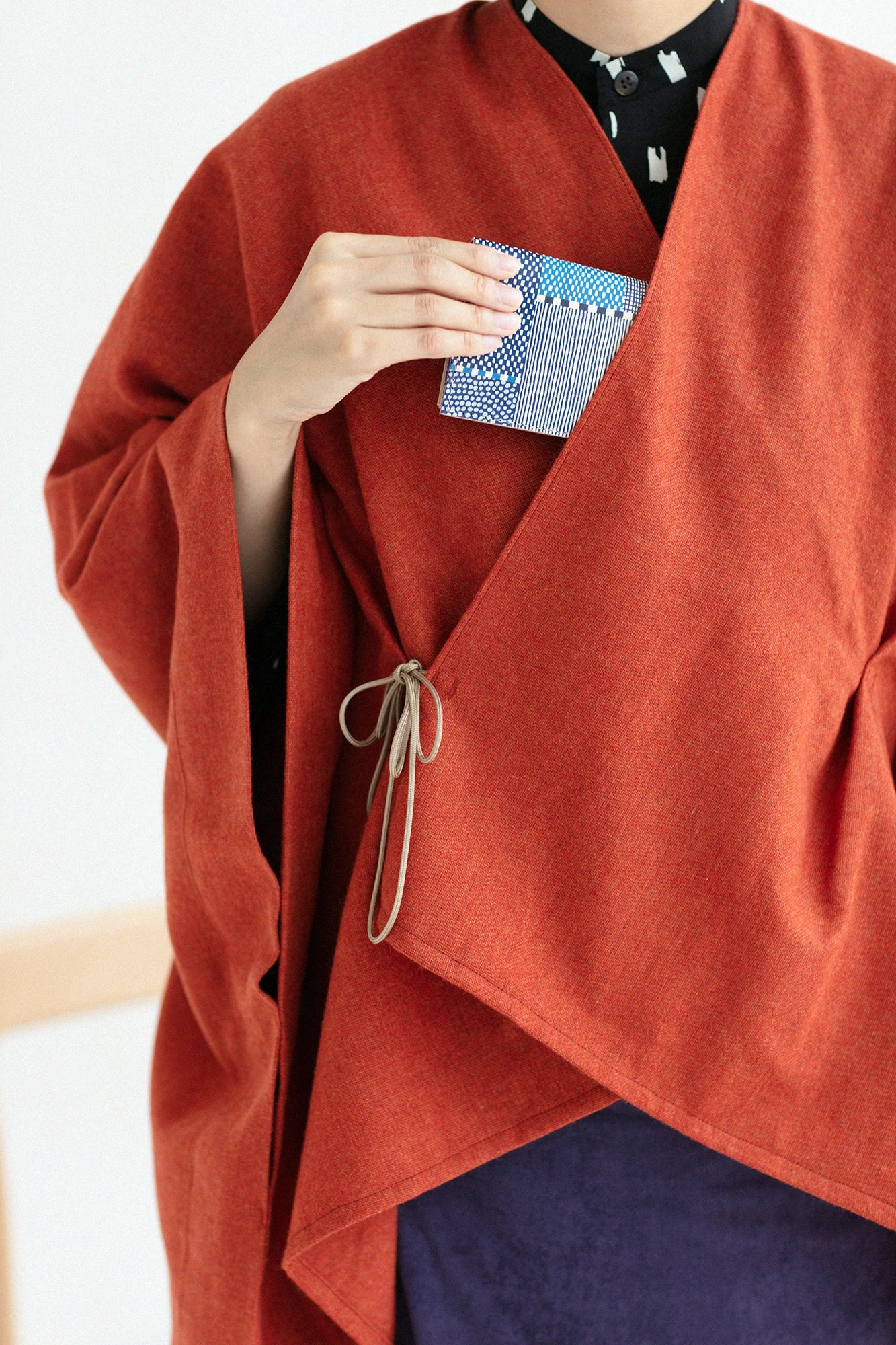 SOU・SOU×QUATRO GATS Smallet / Lines and Dots Seiwa