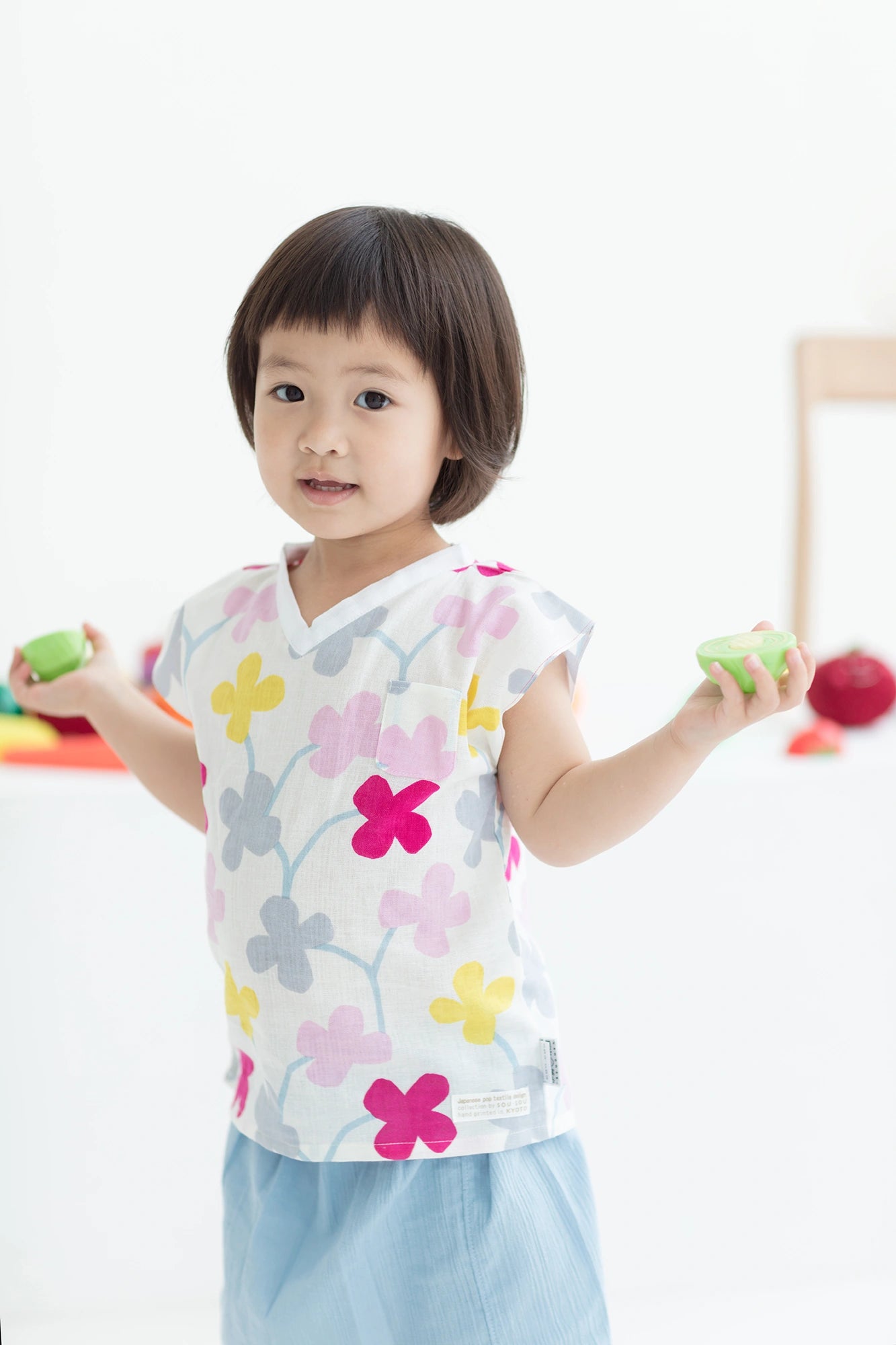 '身長：'95cm,'年齢：'3歳,'着用サイズ：'M