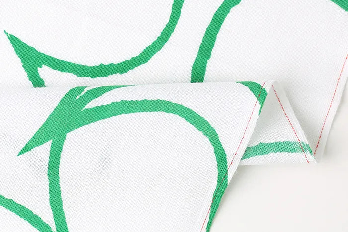 伊勢木綿 textile手ぬぐい／しあわせ