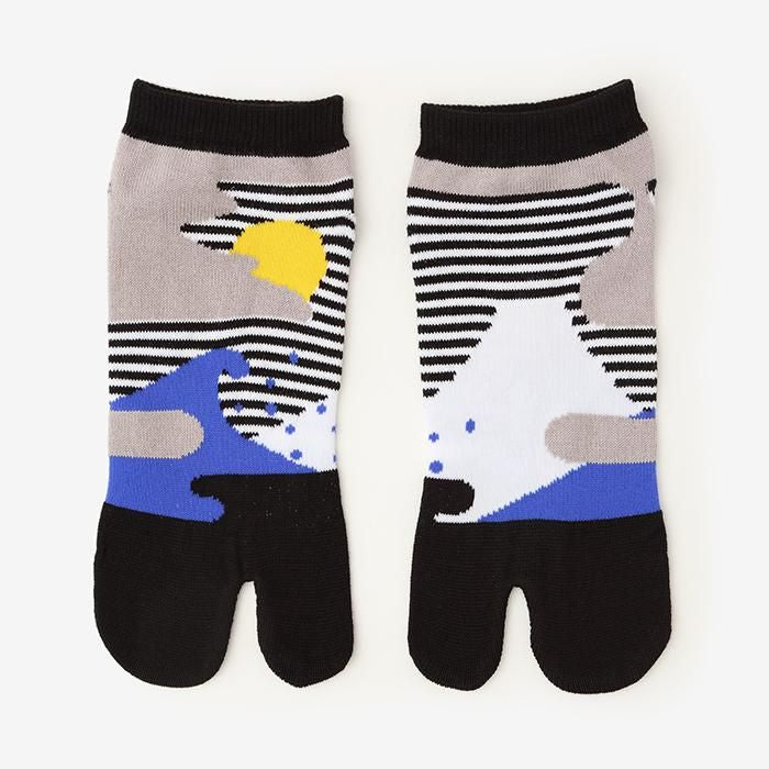 足袋下（踝丈）／北斎 【男・女性用】