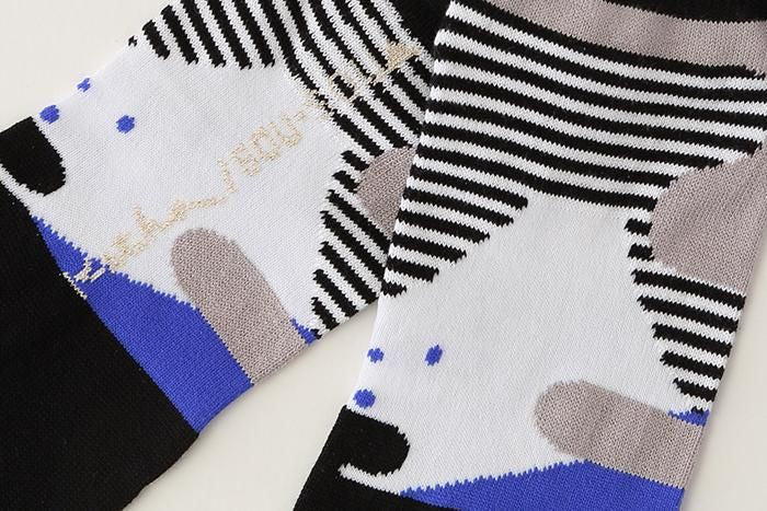 在Tabi Socks（长长的长度） / Hokusai [男女]