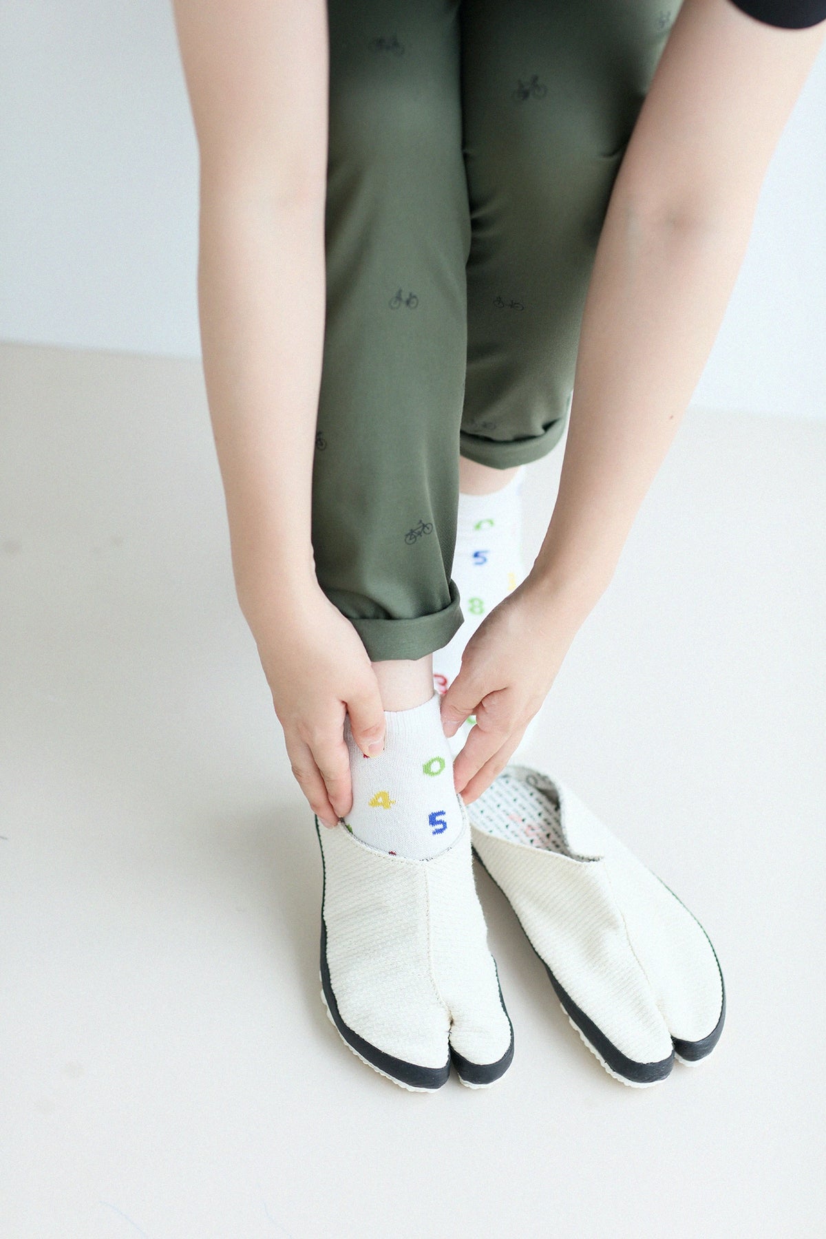 Tabi Socks（Low-cut）／SO-SU-U 4-color Ecru【Men・Women】