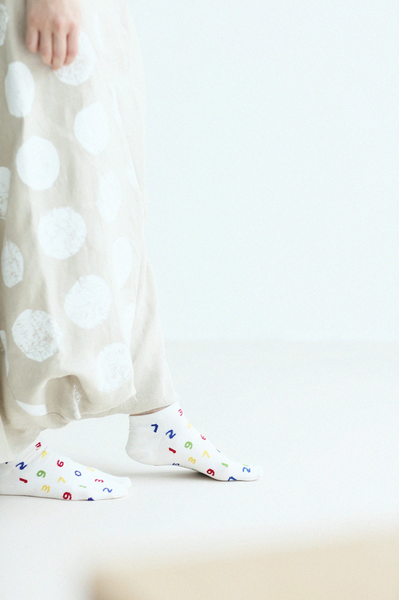 Tabi Socks（Low-cut）／SO-SU-U 4-color Ecru【Men・Women】