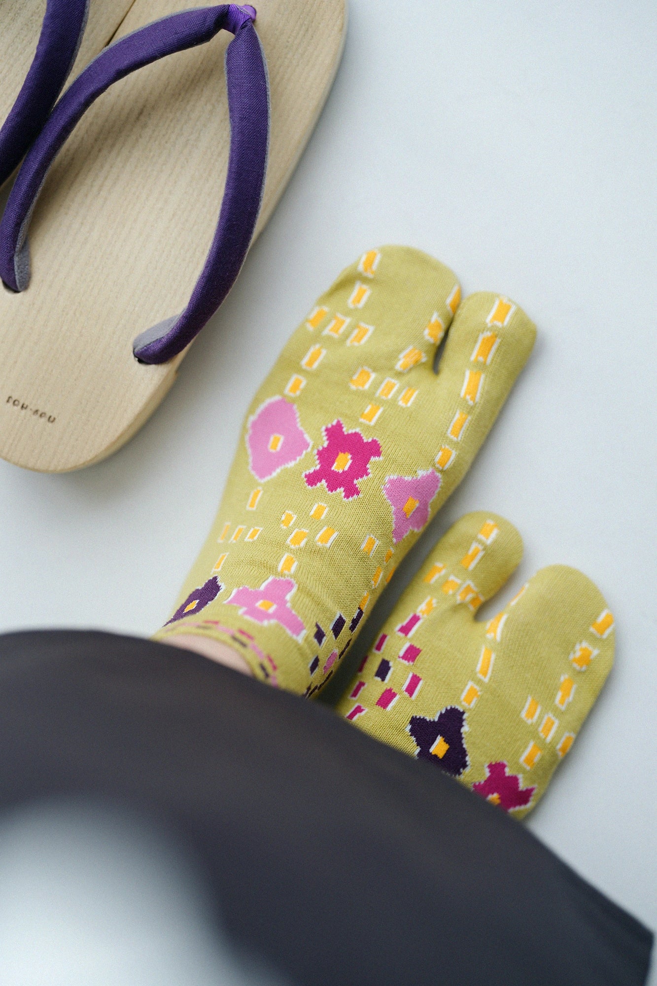 Sous Tabi Choques (longueur) / Blooming en fleurs [pour les hommes et les femmes]