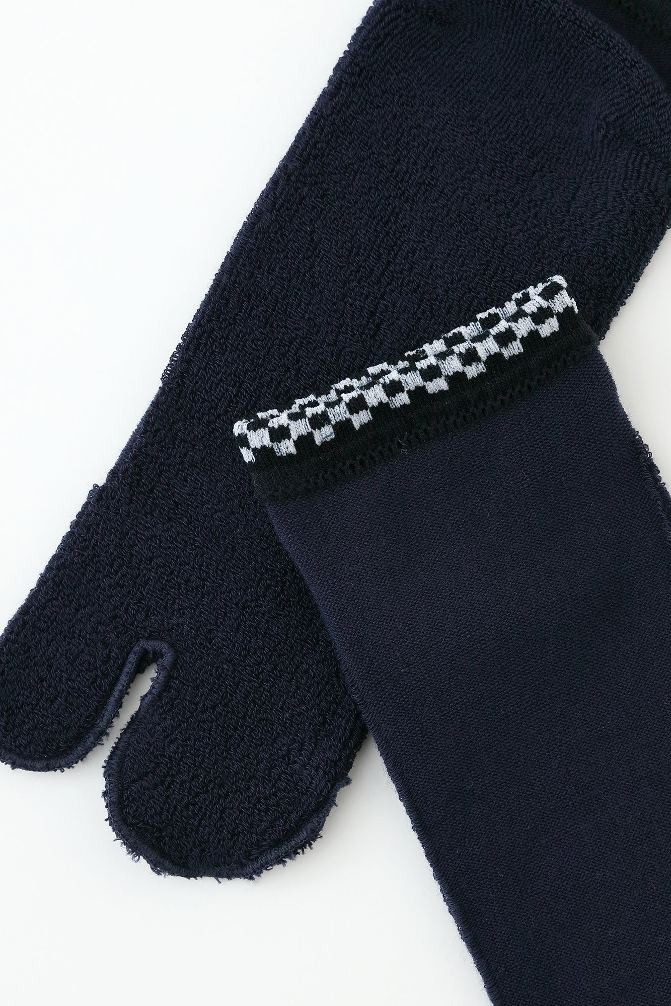 Cushion Pile Tabi Socks (Low-cut) / Prussian Blue