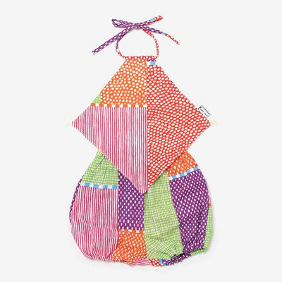 ●伊勢木棉 肚兜套裝／點線 宮美