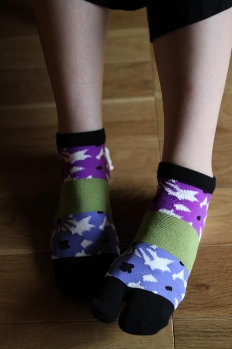 在Tabi袜子（长度） / Ooka湿羽毛颜色[男性和女性]