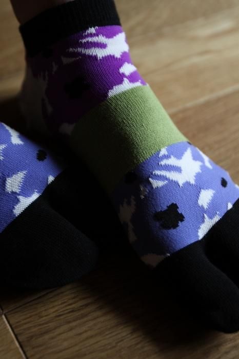 在Tabi袜子（长度） / Ooka湿羽毛颜色[男性和女性]