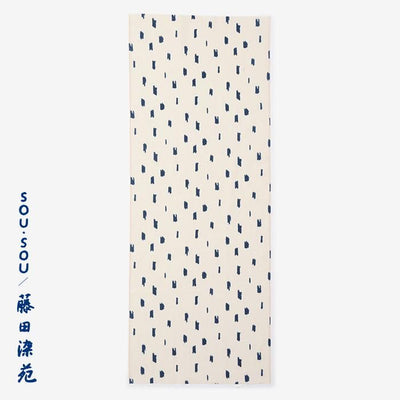 SOU・SOU×Fujitasenen Ainasen Handkerchief／Scattered Clouds