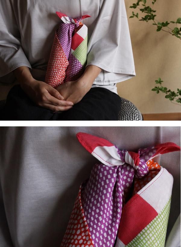 SOU・SOU ×Arakawa Masujiro Furoshiki (Small) / Lines and Dots