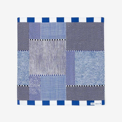 SOU・SOU ×Arakawa Masujiro Furoshiki (Small) / Lines and Dots Seiwa
