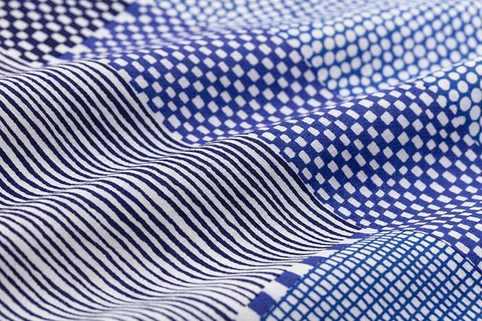 SOU・SOU ×Arakawa Masujiro Furoshiki (Small) / Lines and Dots Seiwa