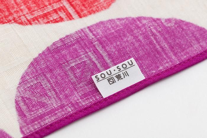 SOU・SOU×Arakawa Masujiro shoten Furoshiki（小）/ohahaki