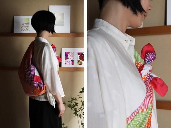 SOU・SOU ×Arakawa Masujiro Furoshiki (Large) / Lines and Dots