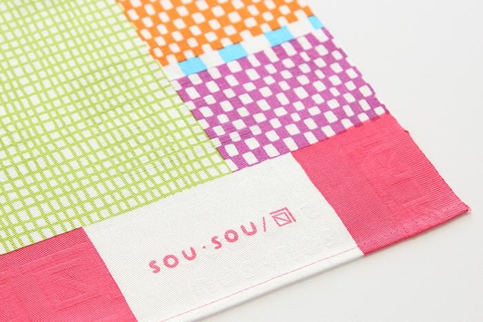 SOU・SOU ×Arakawa Masujiro Furoshiki (Large) / Lines and Dots