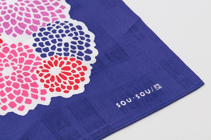 SOU・SOU ×Arakawa Masujiro Furoshiki (Large) / Chrysanthemum