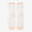 Textile Sheer Socks／SO-SU-U Baby Pink
