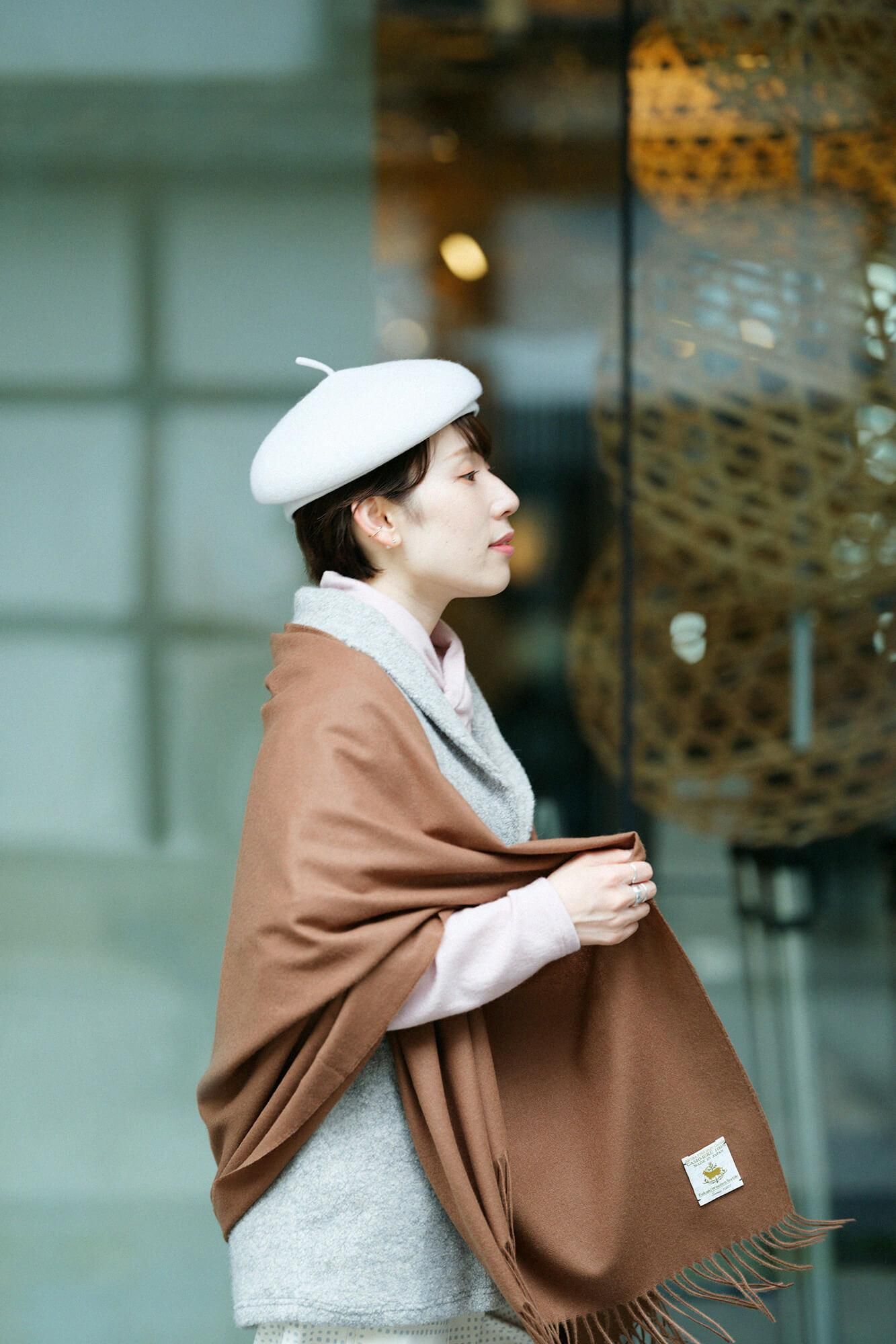 ベビーキャッシュ(R) ガーゼストール／しゅろ色