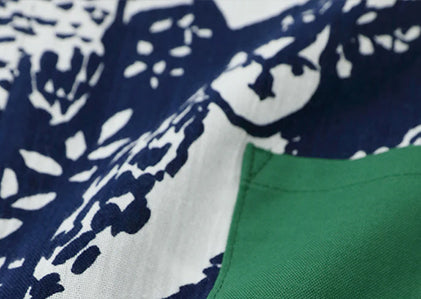 Chizimi Cotton Kimono sleeve tops