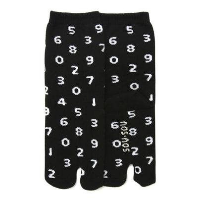 ● Children's Tabi Socks Under the Cover / SO-SU-U Kuro [Small, Medium · Large]