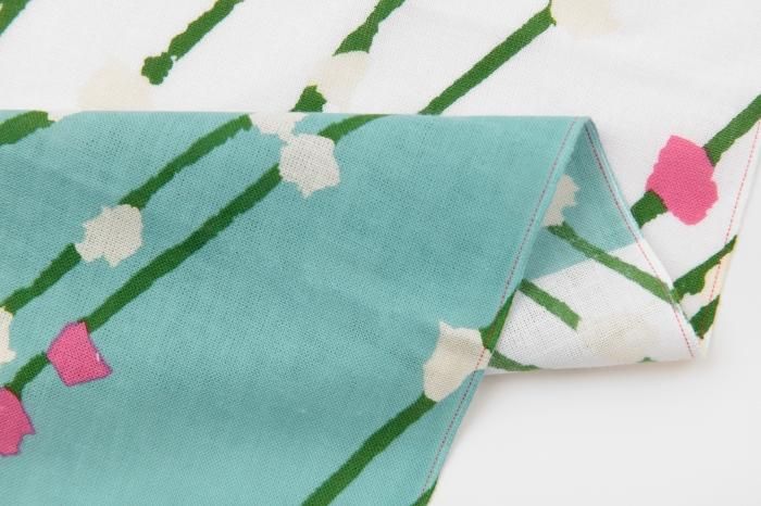 伊勢木綿 textile手ぬぐい／餅花（もちばな）