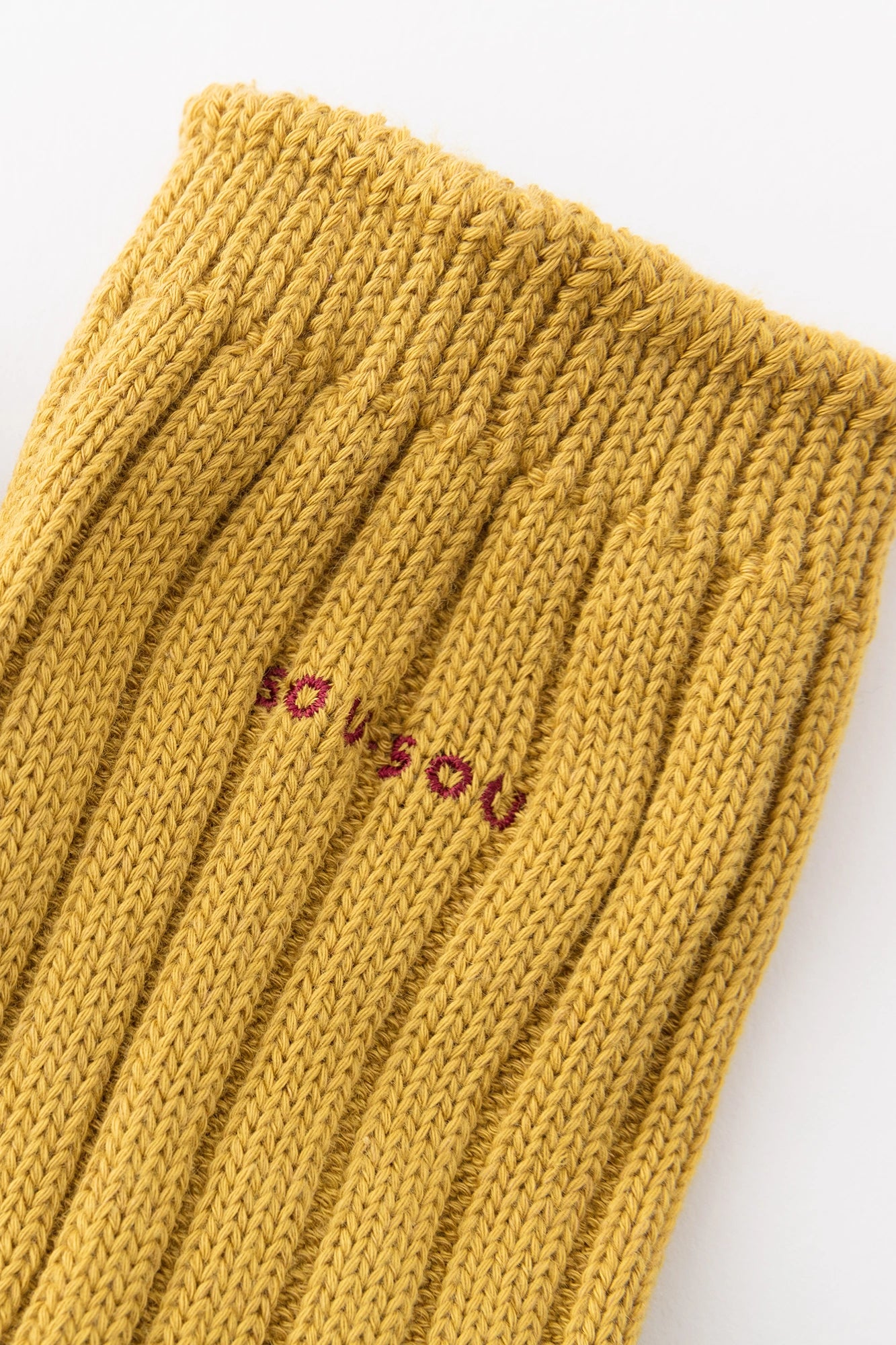 Rippstricksocken (normale Länge)/goldene Farbe [für Männer und Frauen]