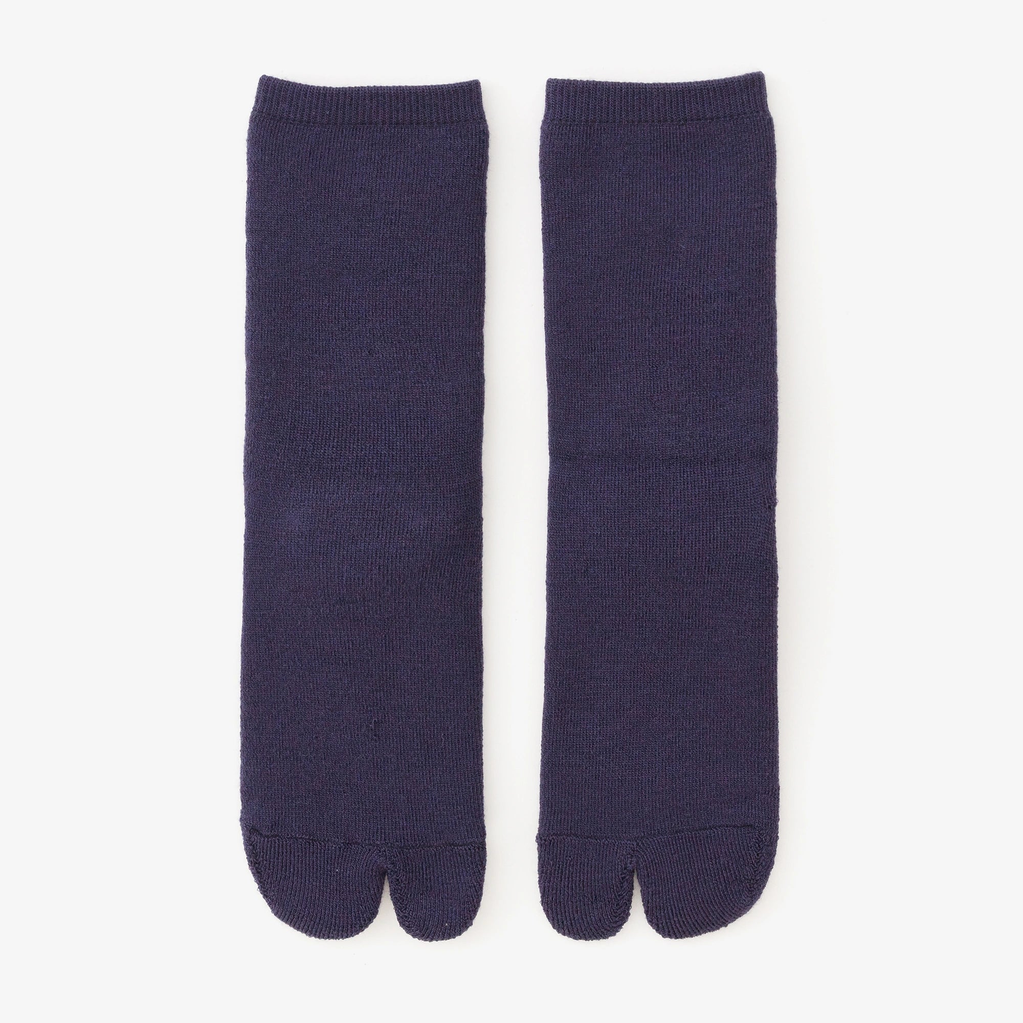 Pile Tabi en dessous (longueur normale) / bleu marine profond (pour les hommes et les femmes)