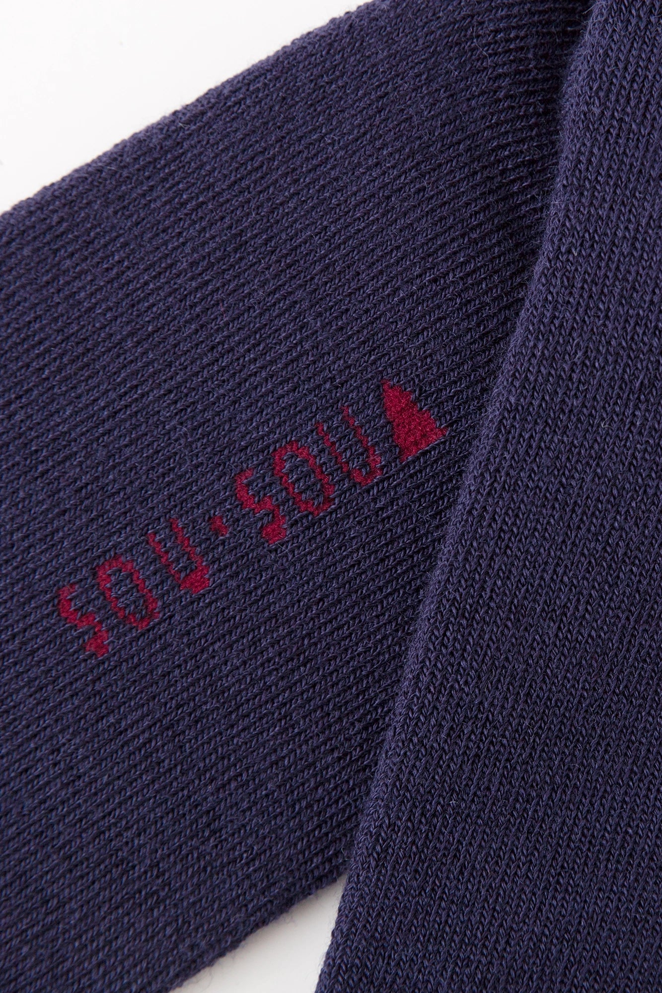 Pile Tabi en dessous (longueur normale) / bleu marine profond (pour les hommes et les femmes)