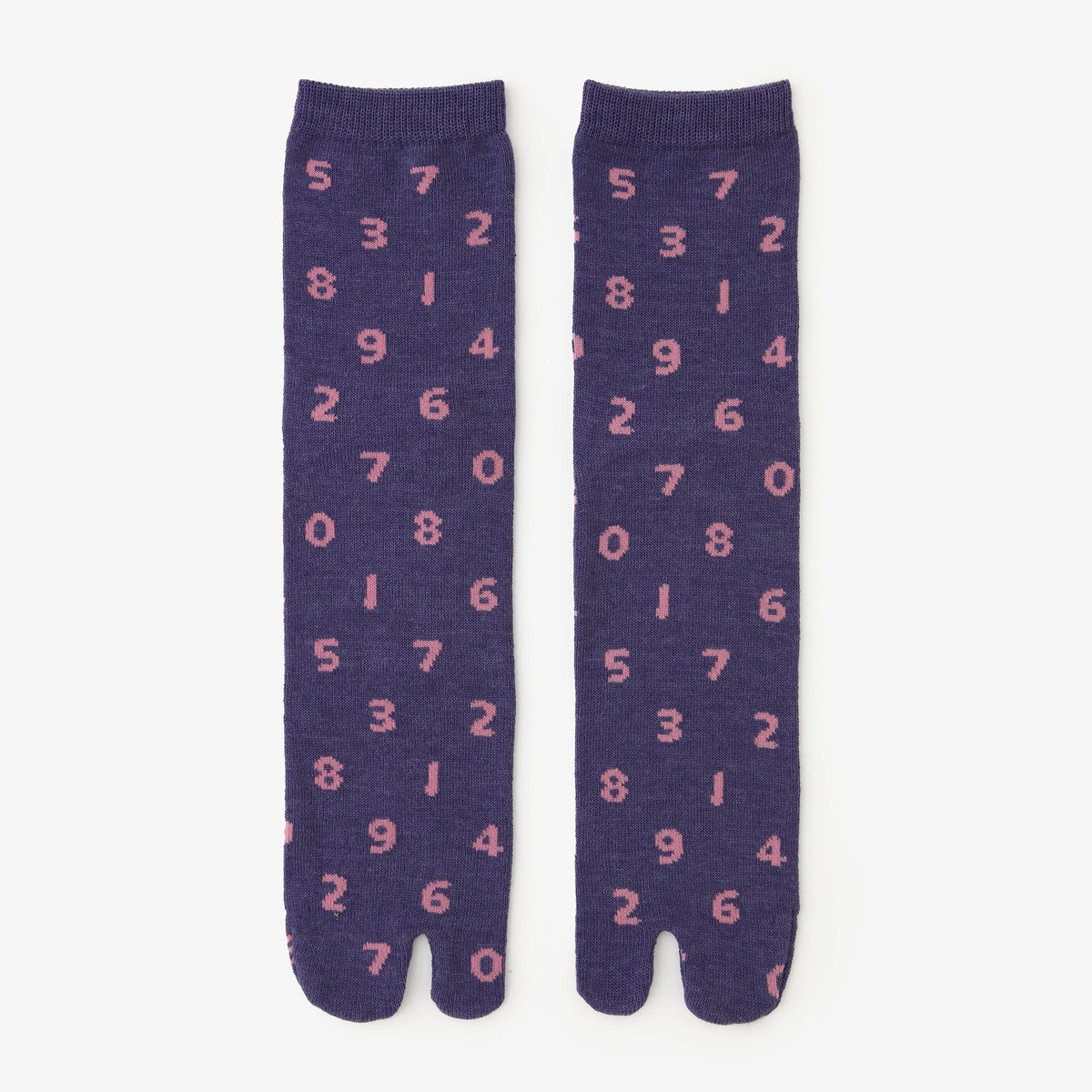 【net Limited】Eco Tabi Socks (Mid-calf)  ／SO-SU-U Dark Purple【Women】  ▲