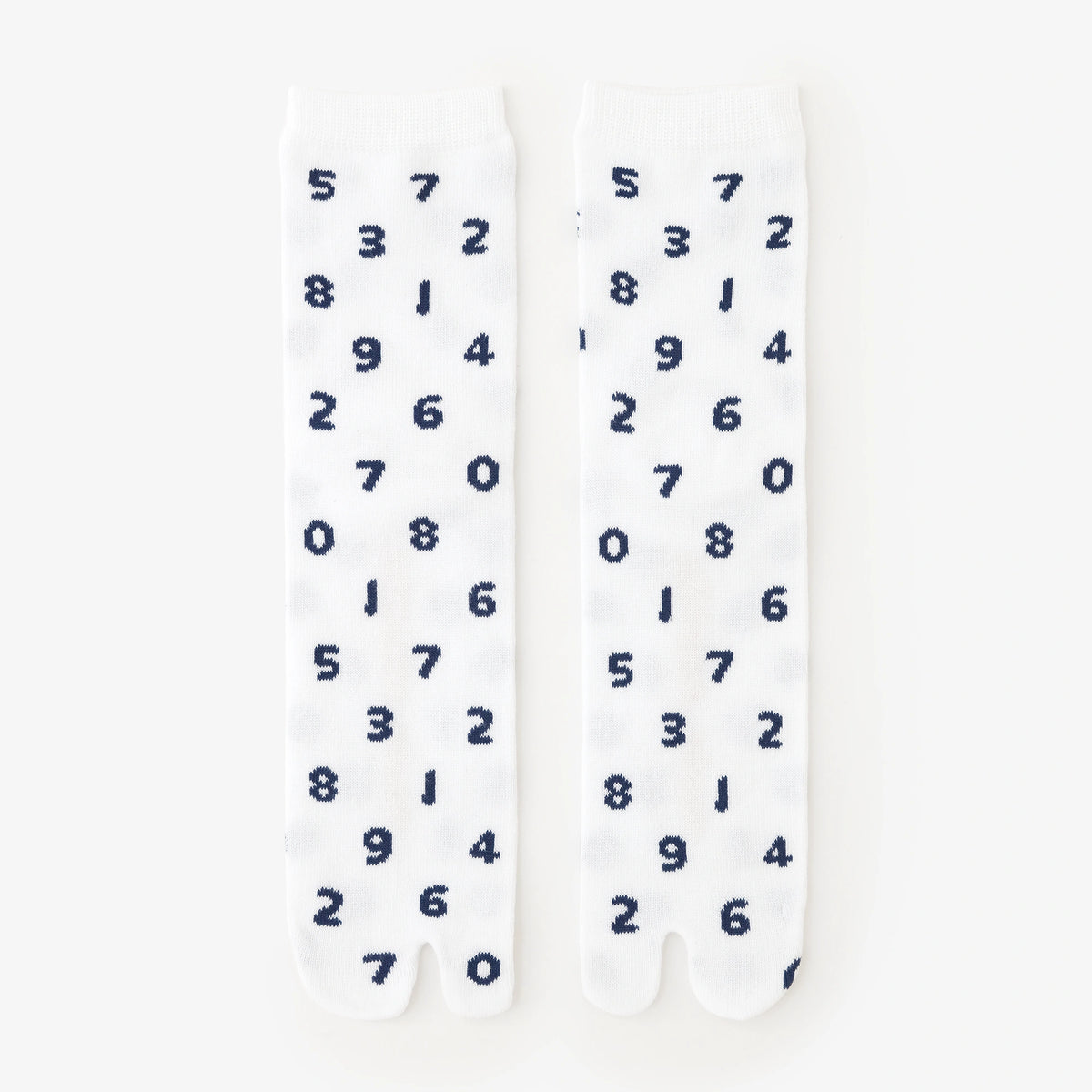 【net Limited】Eco Tabi Socks (Mid-calf)  ／SO-SU-U White【Women】  ▲