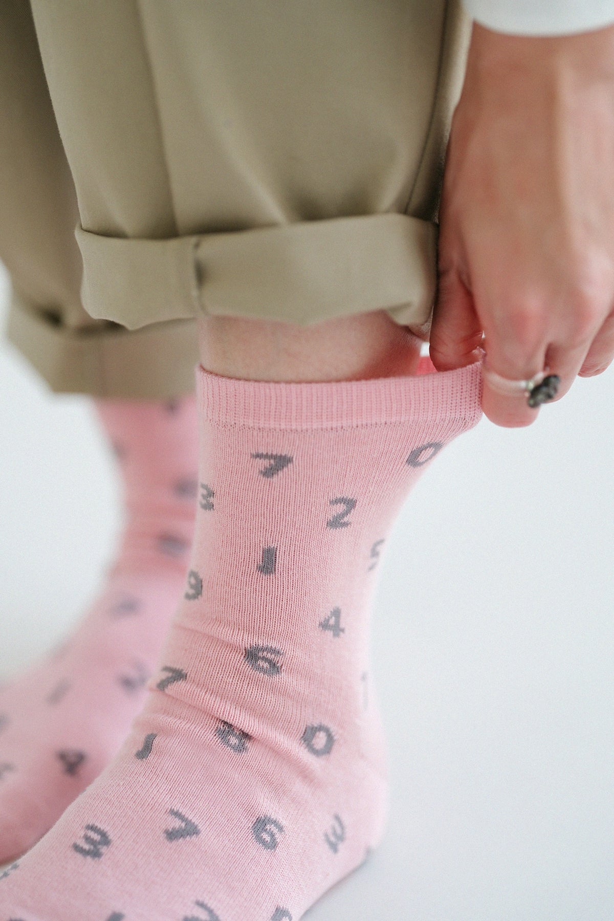 【Exclusivité web】Socquettes éco-responsables (hauteur classique) / SO-SU-U couleur corail【pour femme】▲ 
