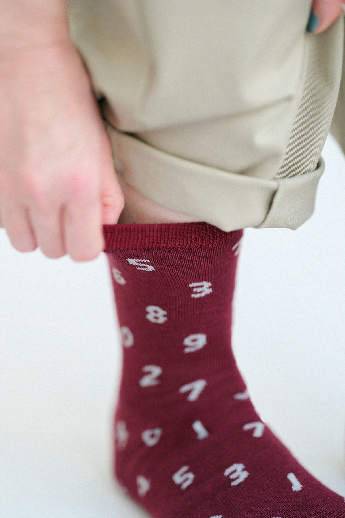 【Nur online】Öko-Socken (normale Länge) / SO-SU-U in Rotkupfer【für Damen】▲ 