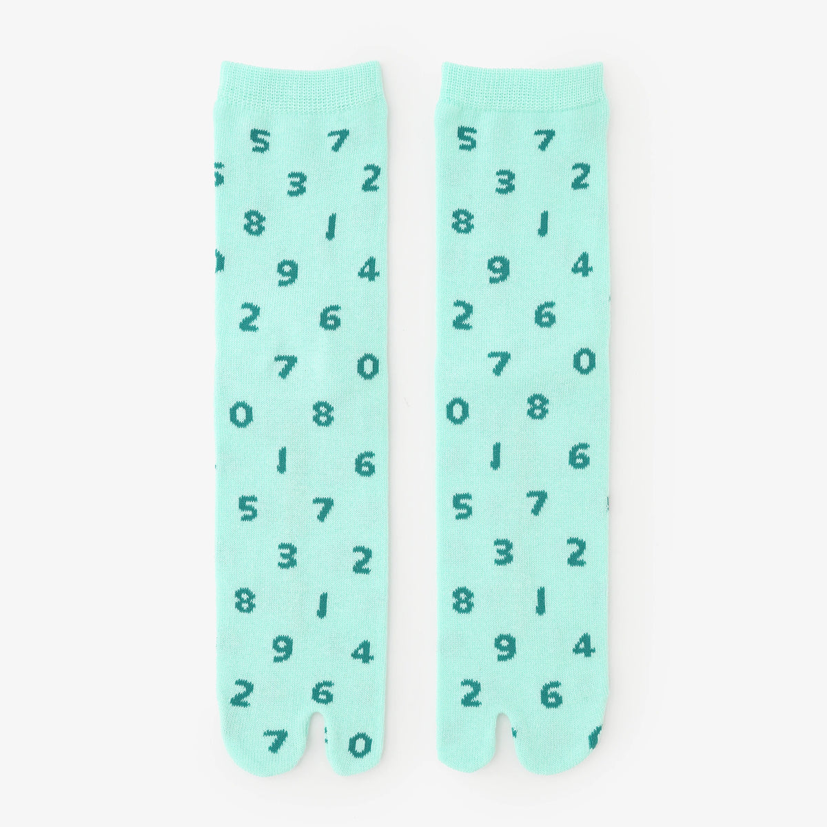 【net Limited】Eco Tabi Socks (Mid-calf)  ／SO-SU-U Light Bluish Green【Women】  ▲