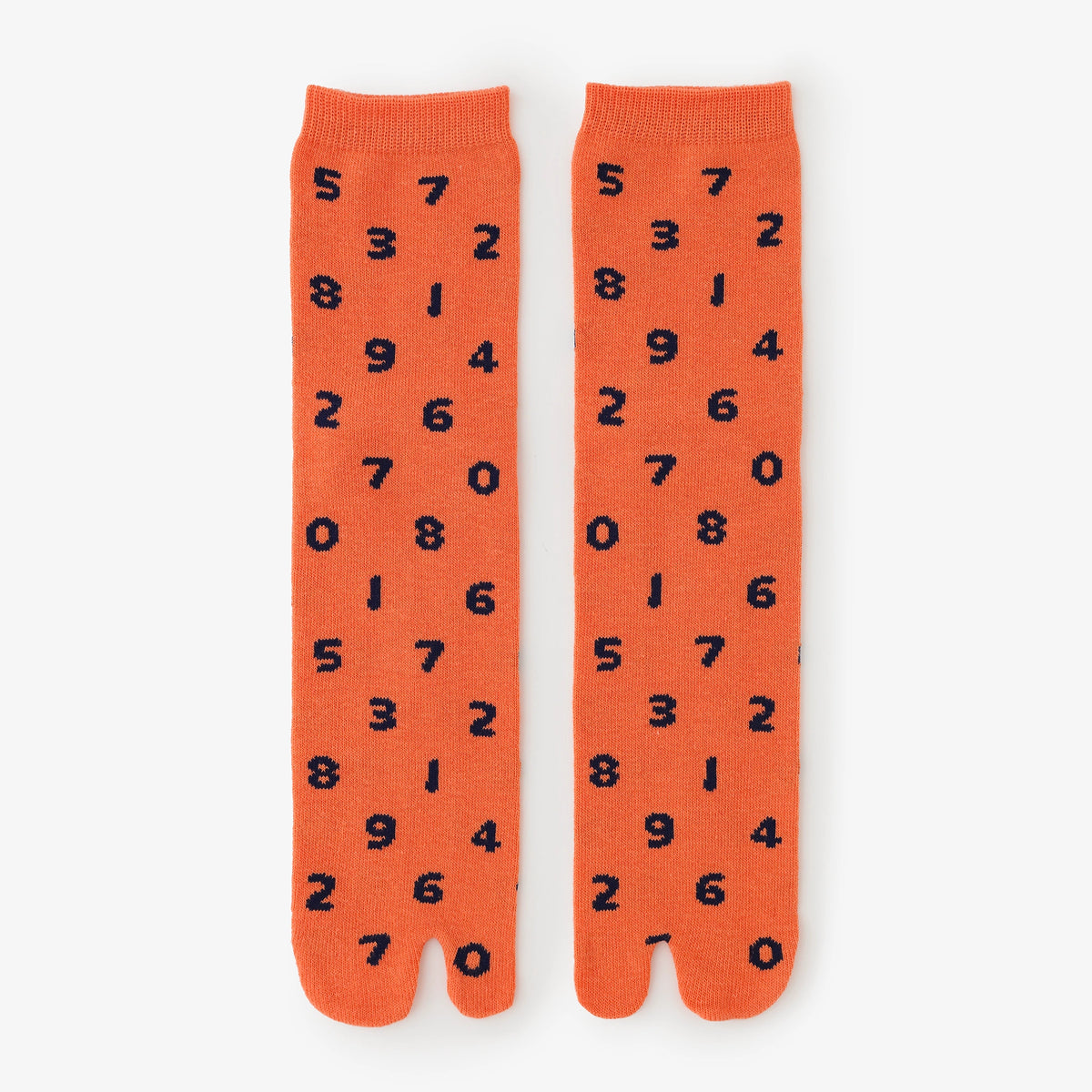 【net Limited】Eco Tabi Socks (Mid-calf)  ／SO-SU-U Reddish Orange【Women】  ▲
