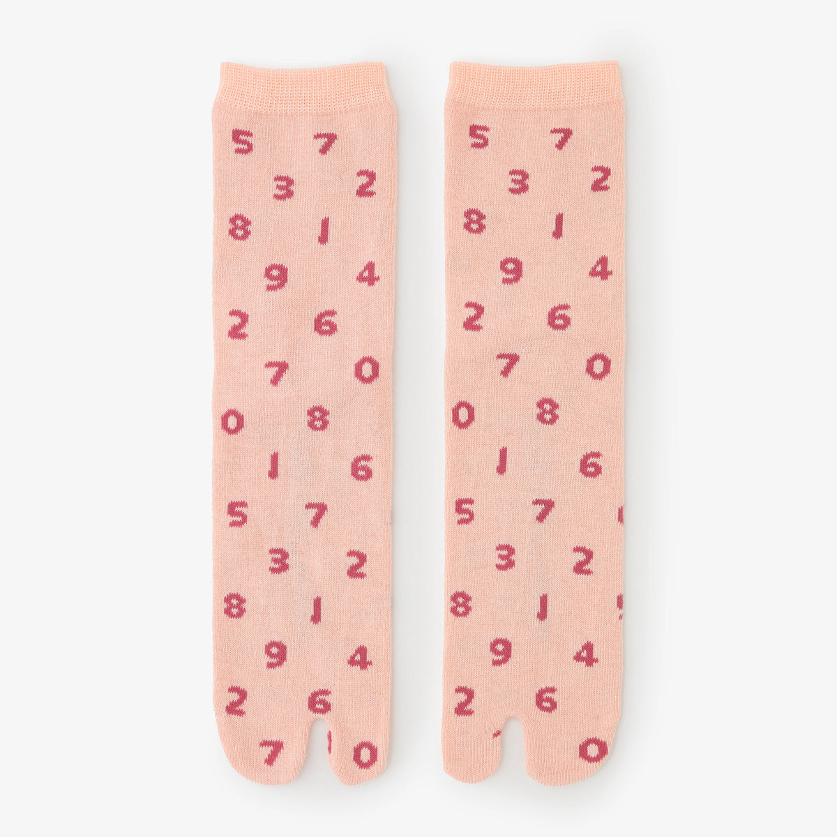 【net Limited】Eco Tabi Socks (Mid-calf)  ／SO-SU-U Pale Pink【Women】  ▲
