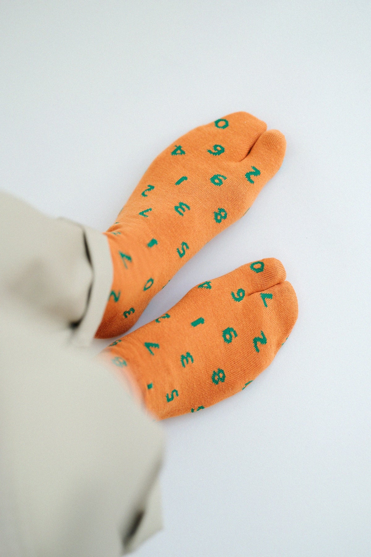 【Nur online】Öko-freundliche Fußsocken (normale Höhe) / SO-SU-U Eichenfarbe【für Damen】▲ 