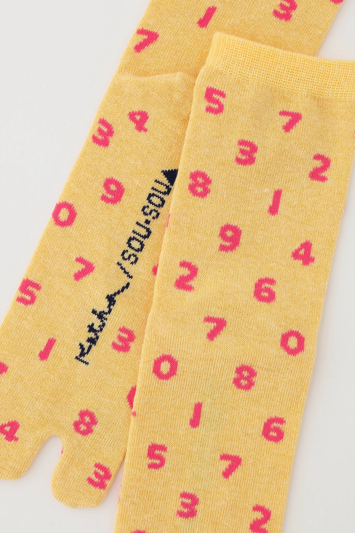 【net Limited】Eco Tabi Socks (Mid-calf)  ／SO-SU-U Gardenia Color【Women】  ▲