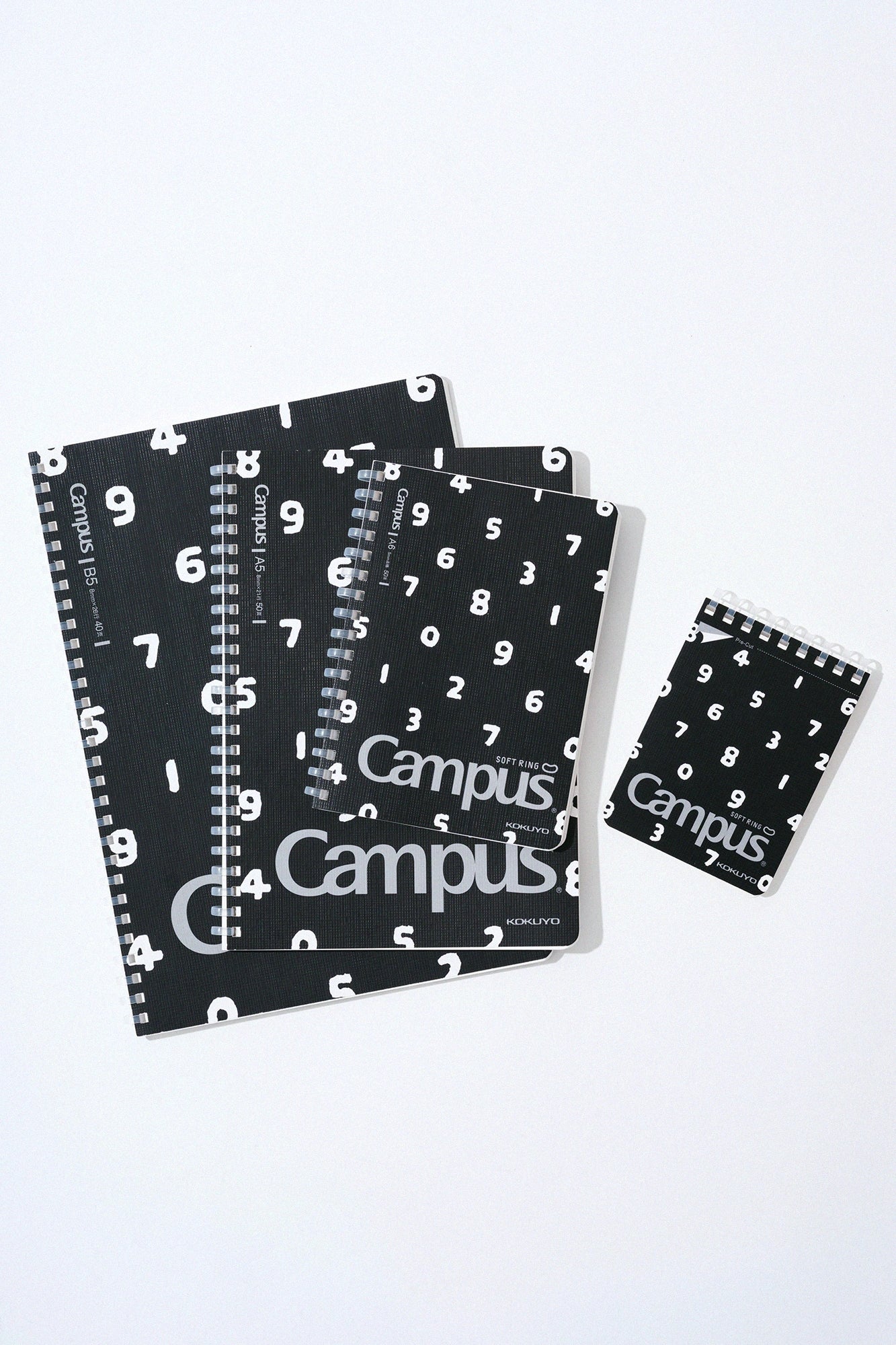 SOU・SOU×KOKUYO สมุดโน้ตแบบมีเส้น Soft Ring B5／SO-SU-U สีนุเรบะอิโระ（ぬればいろ） 