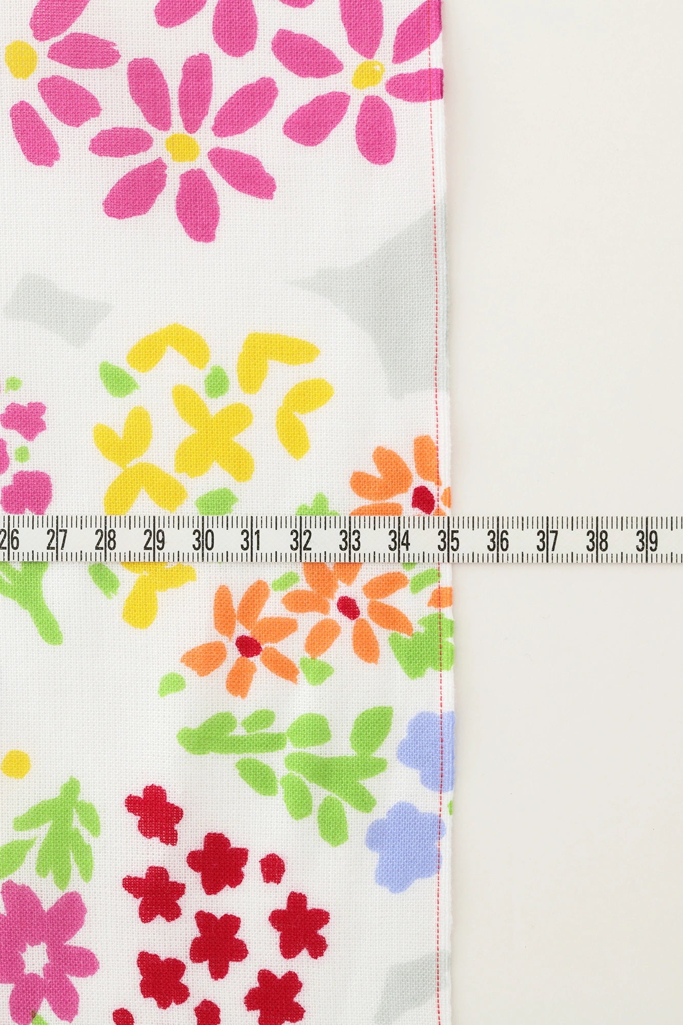 布料剪裁販售 （伊勢木棉 手巾布料）／菊花文＜50cm＞