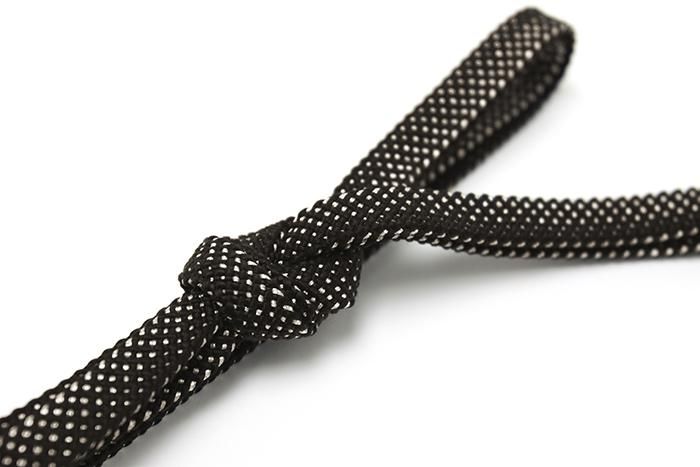 Silk Decorative Thin Belt Kira / Black