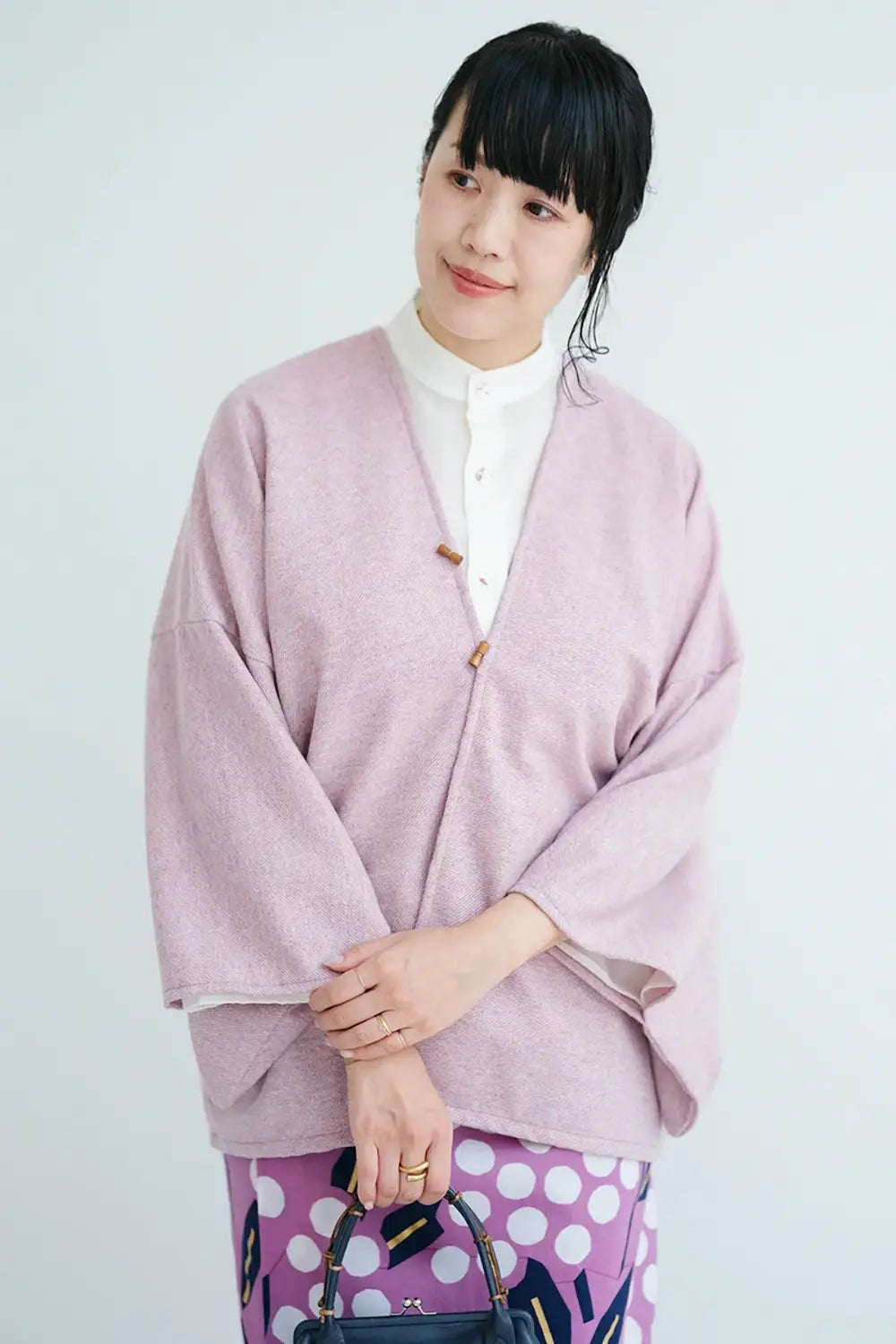 【9月22日頃発送予定】スーパー100'sウール はつき／長春色