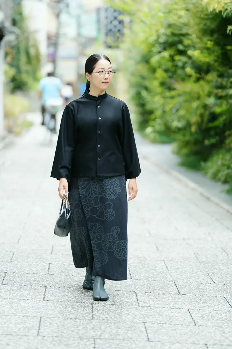 【9月22日頃発送予定】高耐梳毛 筒下／金襴緞子
