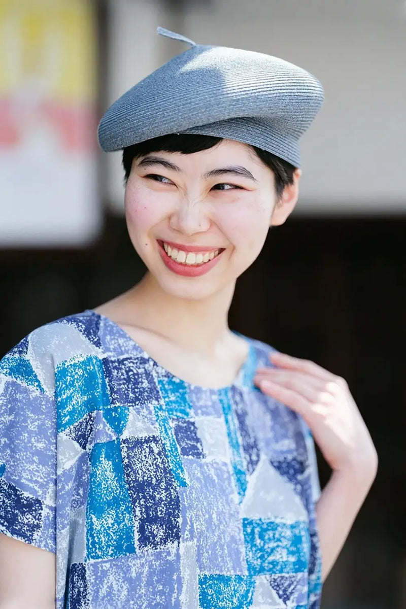 Takashima Shukusaku 20/20 Rechteckiger Kimono (Langform) / Tsumiki no Ie 