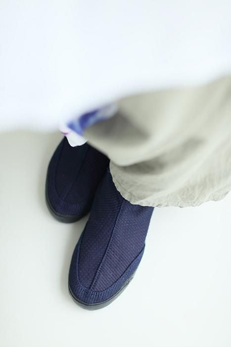 圆头 Jikatabi/Sashiko Indigo 3