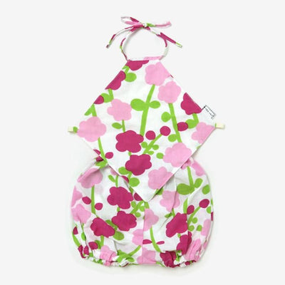 ●伊勢木棉 肚兜套裝/寒紅梅