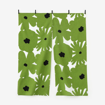 伊勢木綿 手ぬぐいのれん 2巾／おおらか