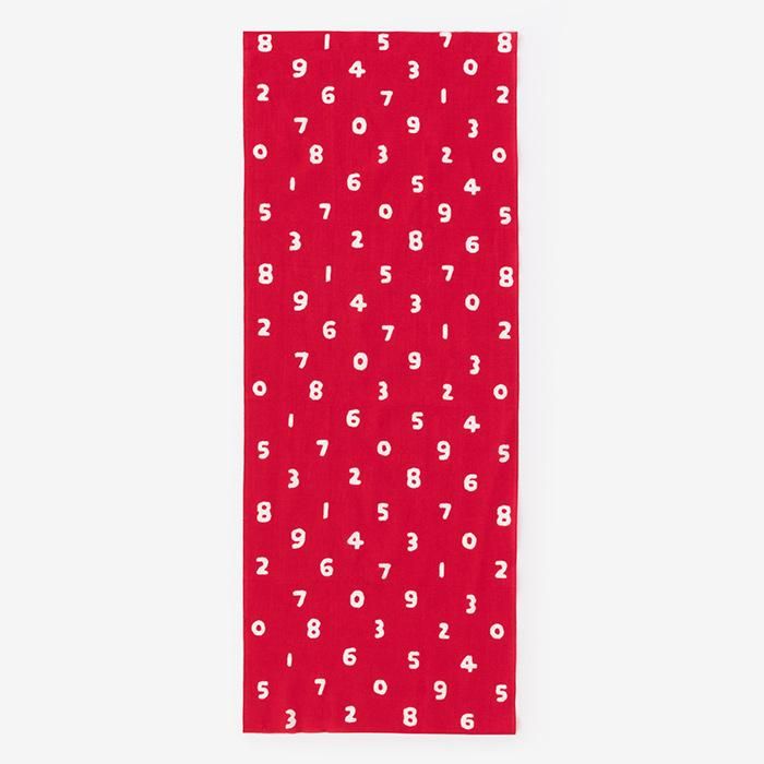 Isemomen Cotton Textile Handkerchief / SO-SU-U Red