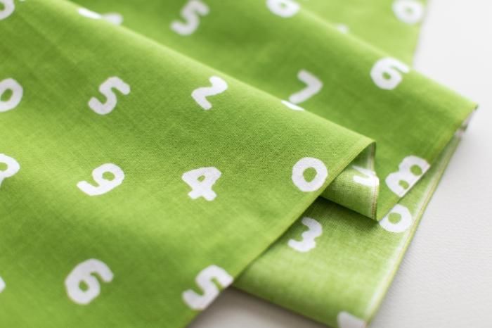 伊勢木綿 textile手ぬぐい／SO-SU-U 萌黄（もえぎ）